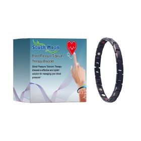 South Moon Blood Pressure Titanium Therapy Bracelet, Lightheadedness Relief Body Discomfort Capsule Body Care Bracelet