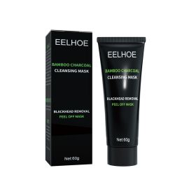 EELHOE Bamboo Charcoal Blackhead Removal Mask, Deep Cleanse Pores And Acne T-Zone Oil Control With A Peel Mask